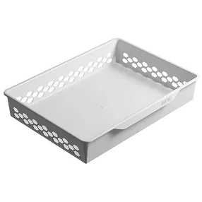 корзина пластиковая практик home gbp 60х10 белая